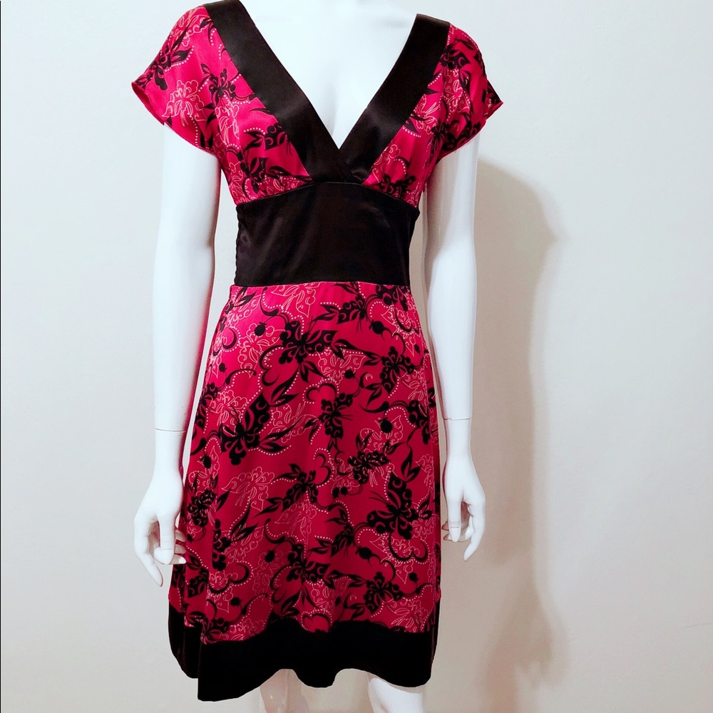 Short sleeve kimono dress